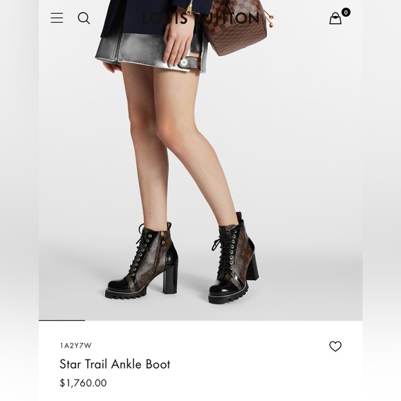 Louis Vuitton Star Trail Ankle Boot - Size 8 - Wore Once - Picture 16 of 16